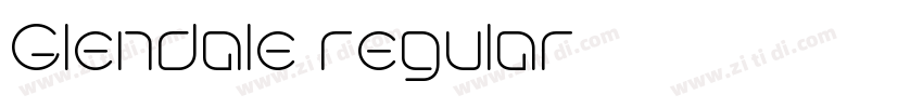 Glendale regular字体转换 Glendale regular字体转换